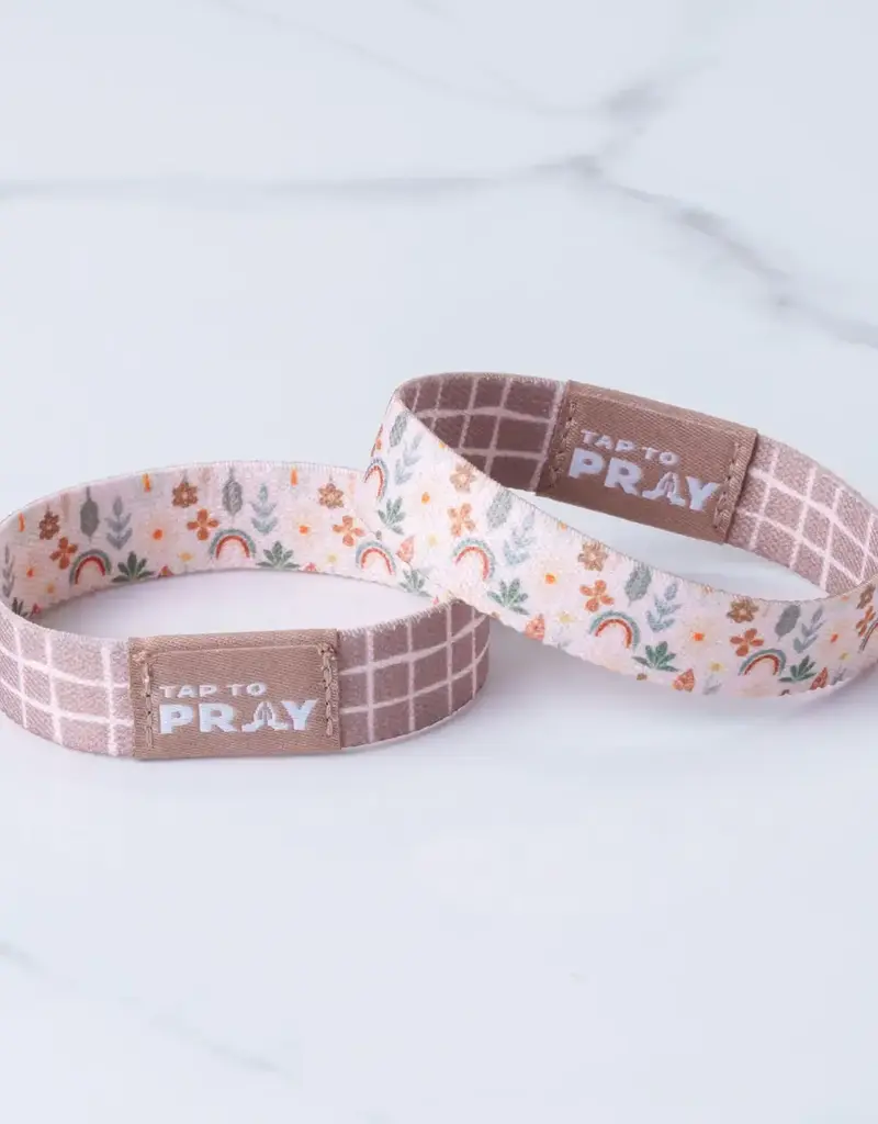 Tap To Pray Wristband- Prairie & Plaid