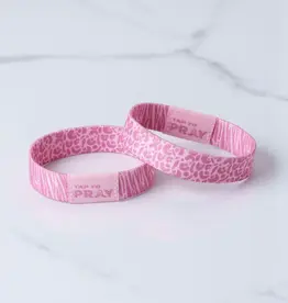 Tap To Pray Wristband- Safari Rose