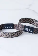 Tap To Pray Wristband- Safari Leopard