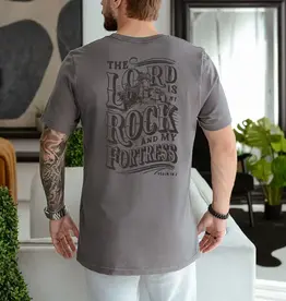 My Rock and Fortress Mono Graphic Tee