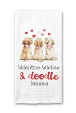 Doodle Valentines Day Kitchen Towel