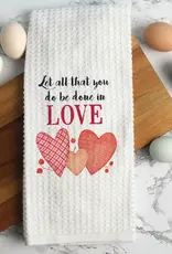 Done in Love Valentine Towel