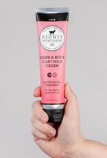 Dionis Goat Milk Hand & Body Cream Love 3.3oz