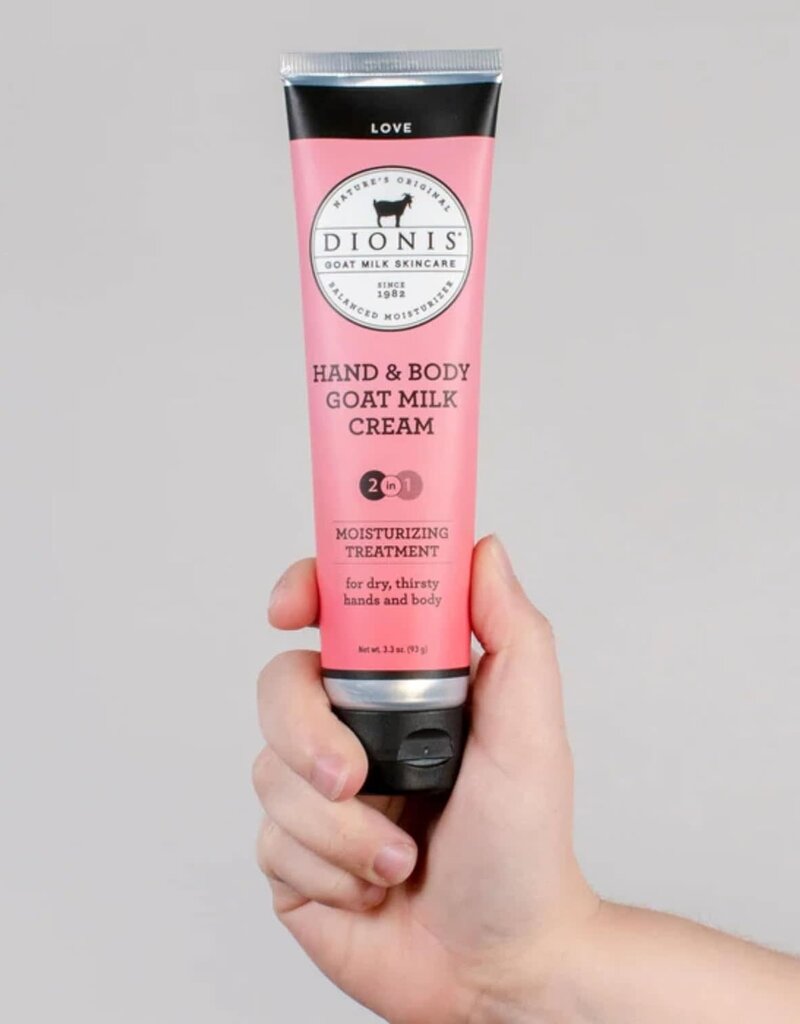 Dionis Goat Milk Hand & Body Cream Love 3.3oz