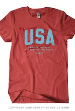 USA Shirt- Red