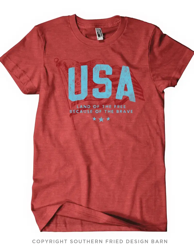 USA Shirt- Red