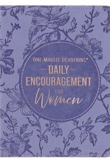One-Minute Devotions Daily Encouragement for Women Imitation Leather
