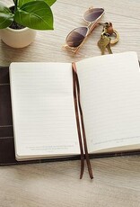 Man of God Espresso Brown Faux Leather Journal Cover with Magnetic Closure