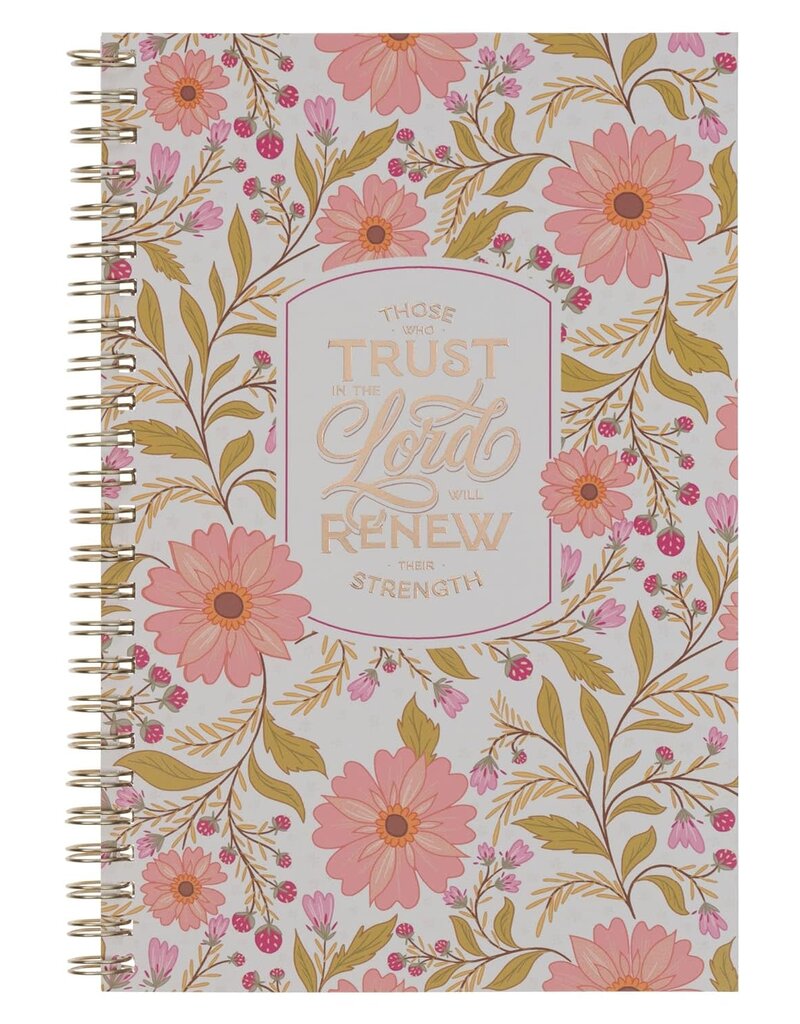 Those Who Trust in the Lord Writing Notebook - Is. 40:31