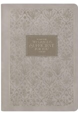 Inspirational Zippered Journal, My Grace is Sufficient for You