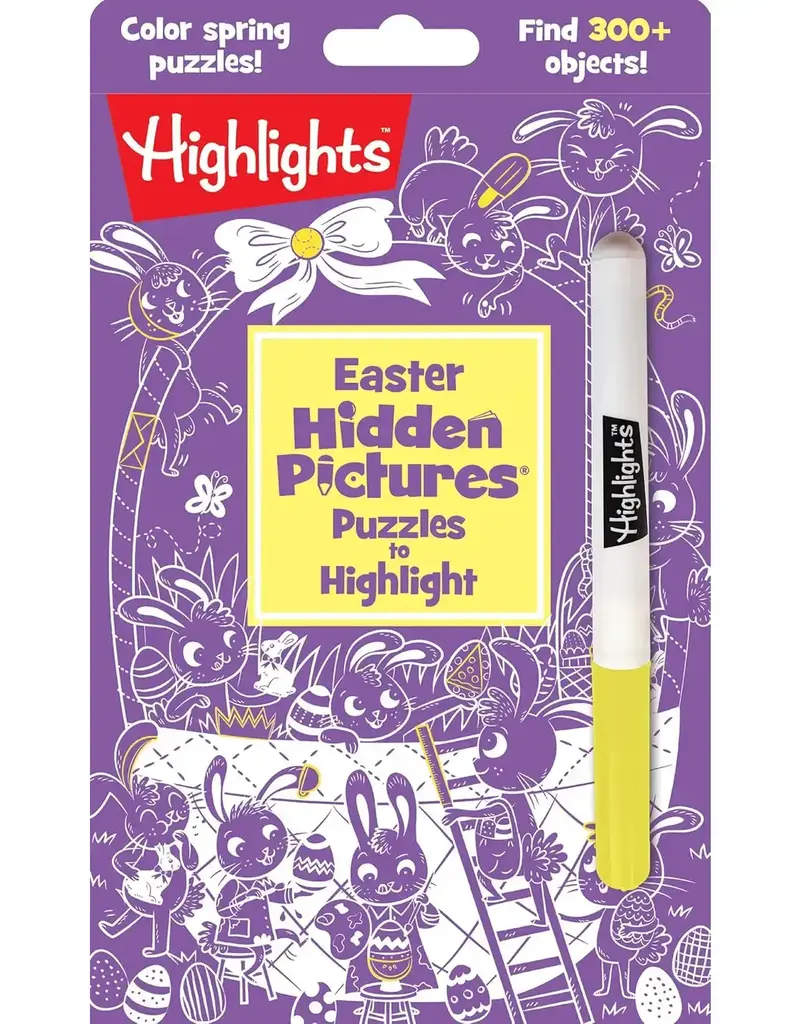 Easter Hidden Pictures Puzzles To Highlight