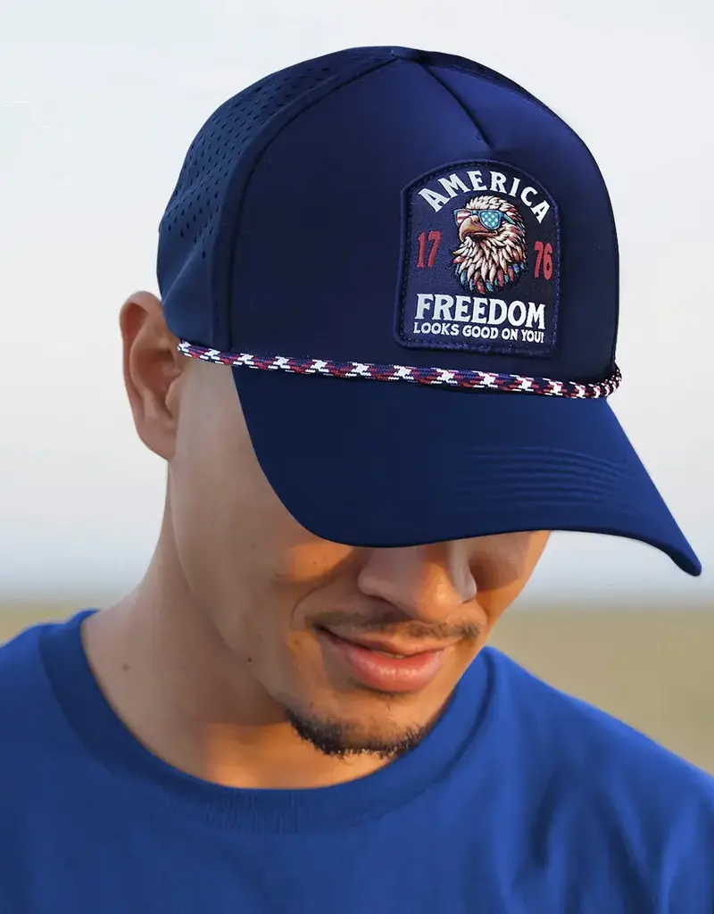 HOLD FAST Mens Cap America Eagle