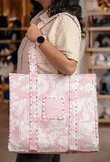 grace & truth Womens Tote Bag Blush Bloom