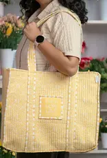 grace & truth Womens Tote Bag Sunburst Lattice