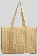 grace & truth Womens Tote Bag Sunburst Lattice