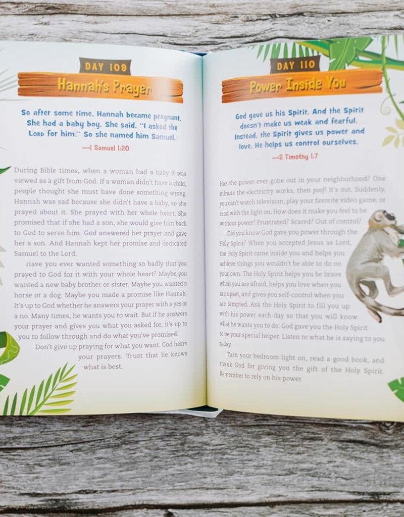 Adventure Bible Daily Devotional for Kids