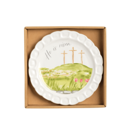 Boxed Easter Cross Plate
