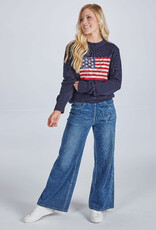 USA Preppy Crew Sweater