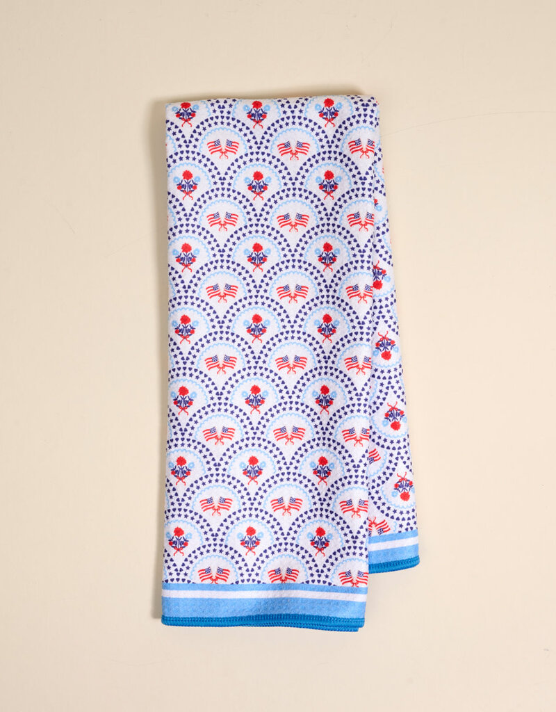Waffle Tea Towel-All-American Darling