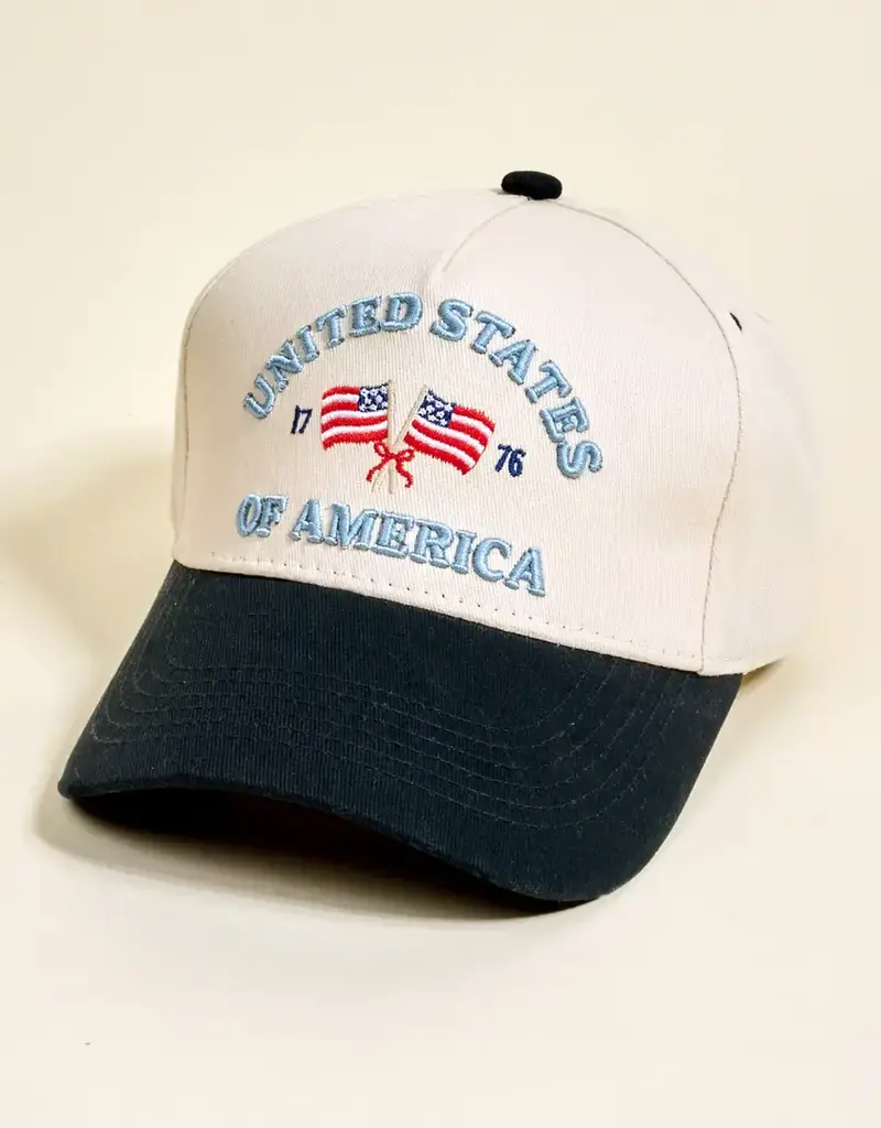 Classic Canvas Hat–United States of America