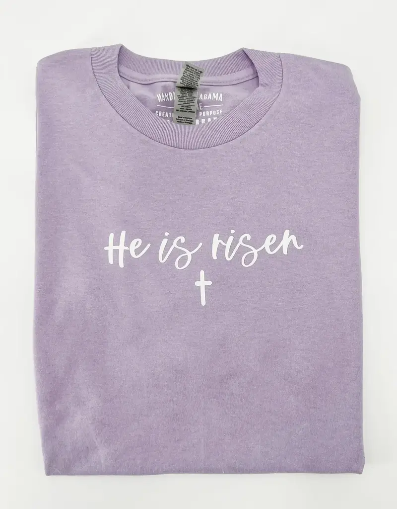 He Is Risen (Script) Tee