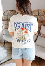 Praise the Lord Graphic Tee - Ivory