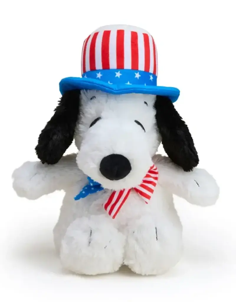 Snoopy Americana Warmies Plush