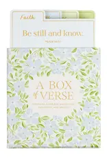 Blue Green Floral Box of Verse