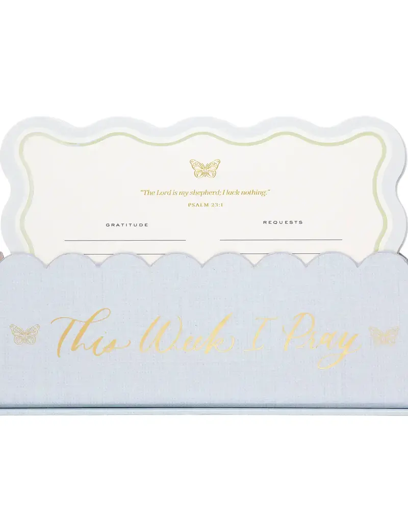 Light Blue Verse of the Week 5X7