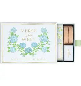 Hydrangea Verse of the Week - Set of 52 Cards + Stand
