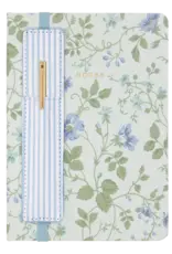 Laura Ashley Heirloom Cottage Journal with Pen Holder 6x8