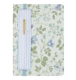 Laura Ashley Heirloom Cottage Journal with Pen Holder 6x8