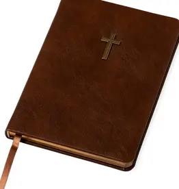 Cross Emblem Brown Essential Journal