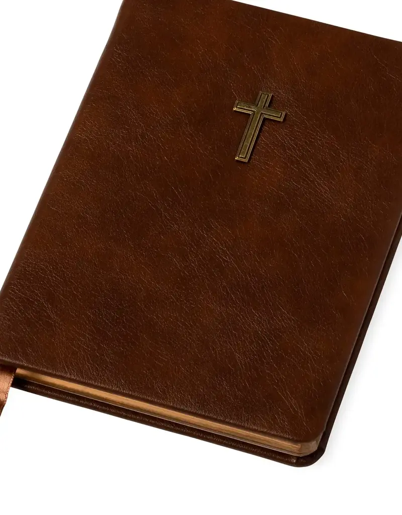 Cross Emblem Brown Essential Journal