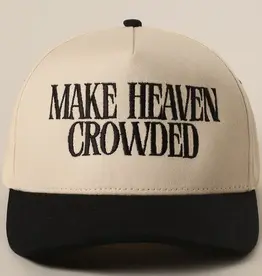 Make Heaven Crowded Cap - Black