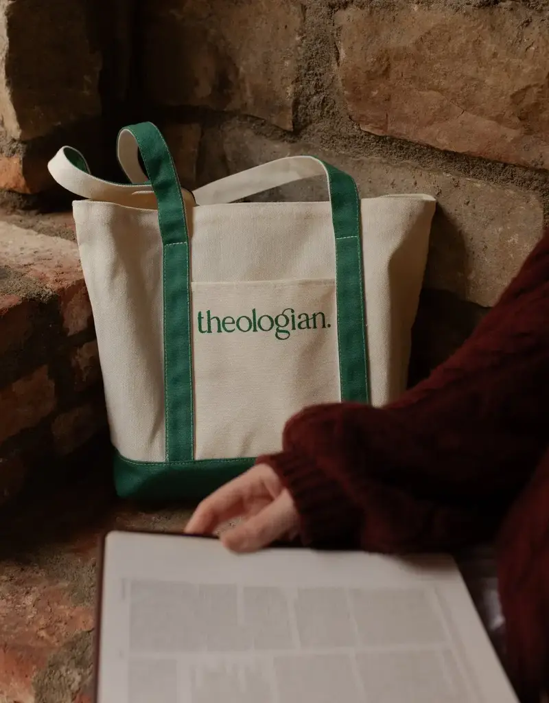 Theologian Canvas Tote