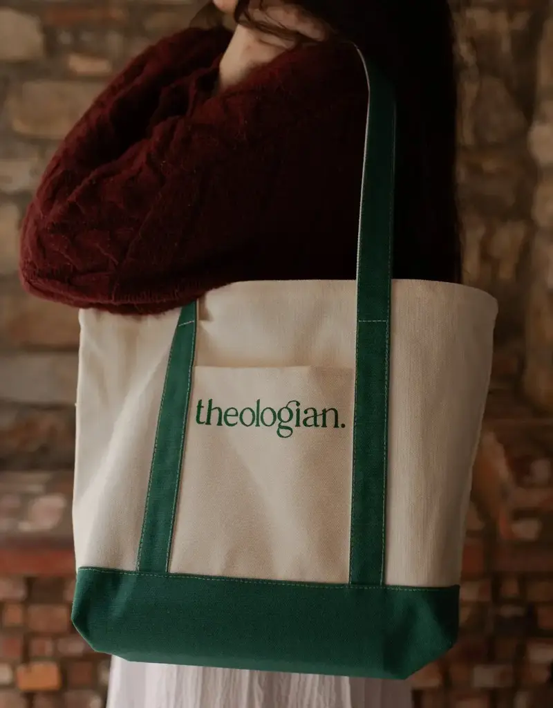 Theologian Canvas Tote