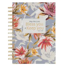 Bless You and Keep You Hardcover Wirebound Journal