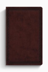 ESV Premium Gift Bible  TruTone®, Mahogany, Border Design