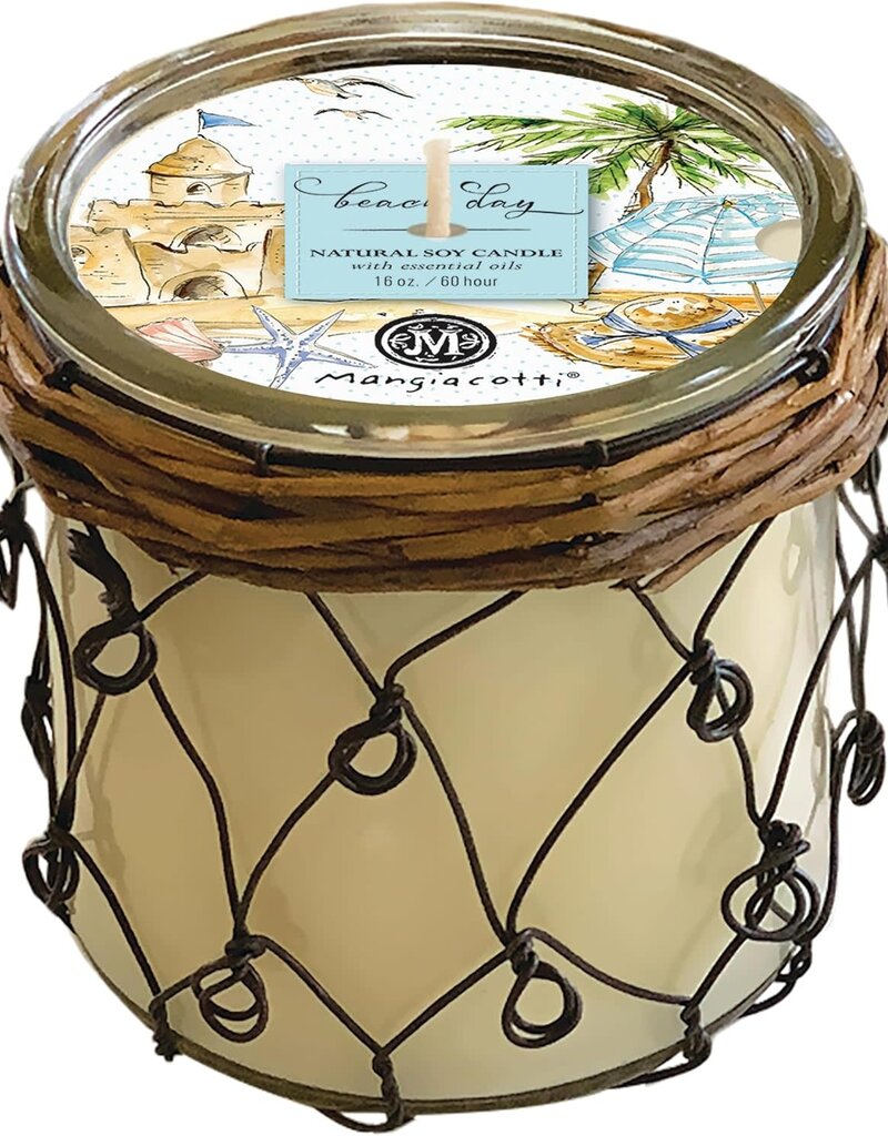 Beach Day Farmhouse  Soy Candle 16oz