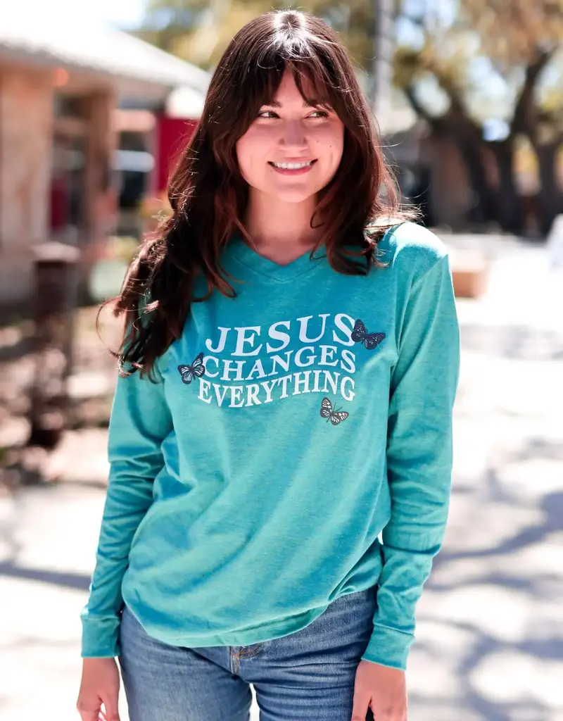 Jesus Changes Everything – Heather Jade Long Sleeve