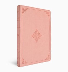 ESV Giant Print Value Thinline Bible  TruTone®, Blush Rose, Fleur-de-lis Design