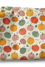 Pumpkin Fall Botanical Floral Autumn Kitchen Towel Waffle