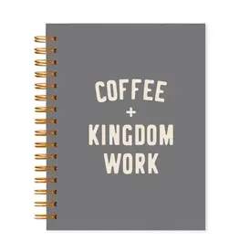 Coffee + Kingdom Work® Hardcover Journal