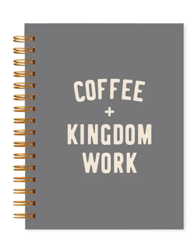 Coffee + Kingdom Work® Hardcover Journal