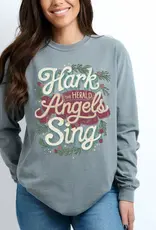 Hark the Herald Angels Sing Long Sleeve Christmas T Shirt
