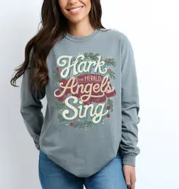 Hark the Herald Angels Sing Long Sleeve Christmas T Shirt
