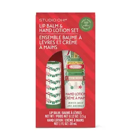 Bookish Christmas Lip Balm & Hand Lotion Set