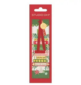Bookish Christmas First Edition Bookmark