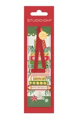 Bookish Christmas First Edition Bookmark